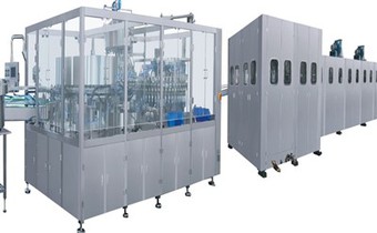 Wasch-Füll-Verschließmaschine für Plastikflaschen